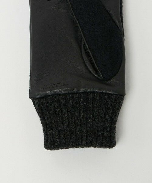 green label relaxing / グリーンレーベル リラクシング 手袋 | フランネル×ラムレザー グローブ -タッチパネル対応- | 詳細1