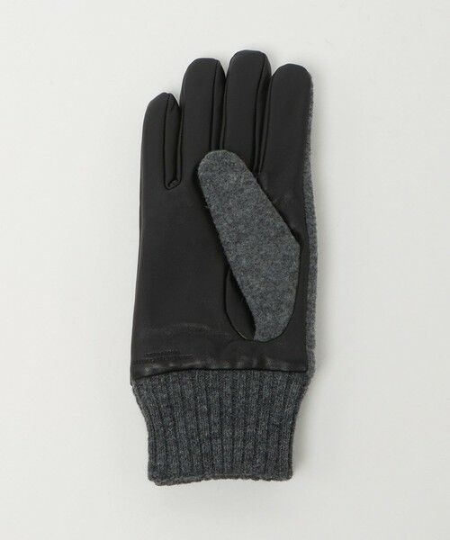 green label relaxing / グリーンレーベル リラクシング 手袋 | フランネル×ラムレザー グローブ -タッチパネル対応- | 詳細5