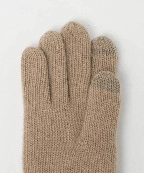 green label relaxing / グリーンレーベル リラクシング 手袋 | バイカラー ニット グローブ -タッチパネル対応- | 詳細5