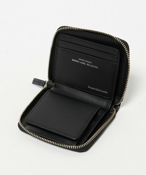 green label relaxing / グリーンレーベル リラクシング 財布・コインケース・マネークリップ | GLR イタリアンレザー ラウンドジップ ミニウォレット 財布 | 詳細3