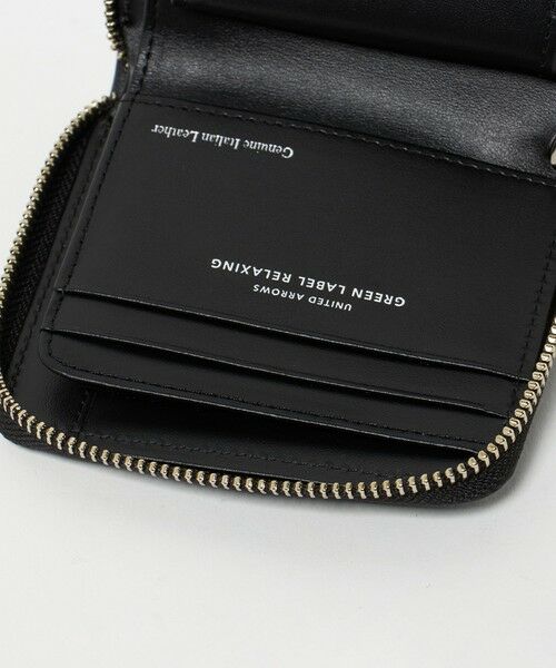 green label relaxing / グリーンレーベル リラクシング 財布・コインケース・マネークリップ | GLR イタリアンレザー ラウンドジップ ミニウォレット 財布 | 詳細5