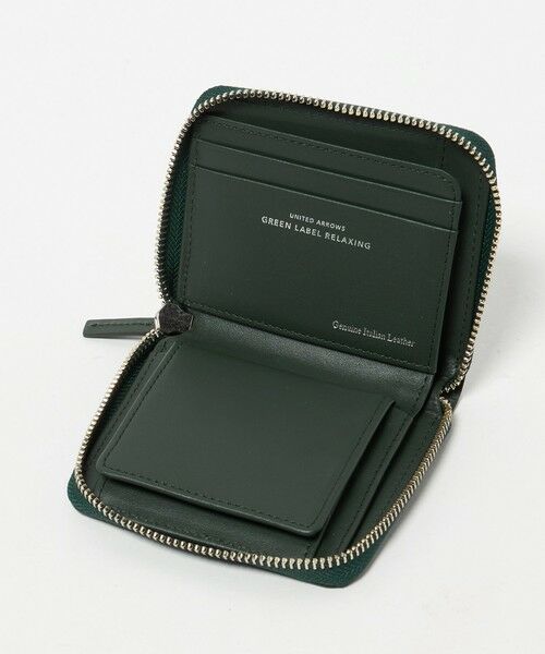 green label relaxing / グリーンレーベル リラクシング 財布・コインケース・マネークリップ | GLR イタリアンレザー ラウンドジップ ミニウォレット 財布 | 詳細11