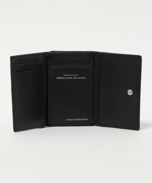 green label relaxing / グリーンレーベル リラクシング 財布・コインケース・マネークリップ | GLR イタリアンレザー 3つ折り ミニウォレット 財布 | 詳細3