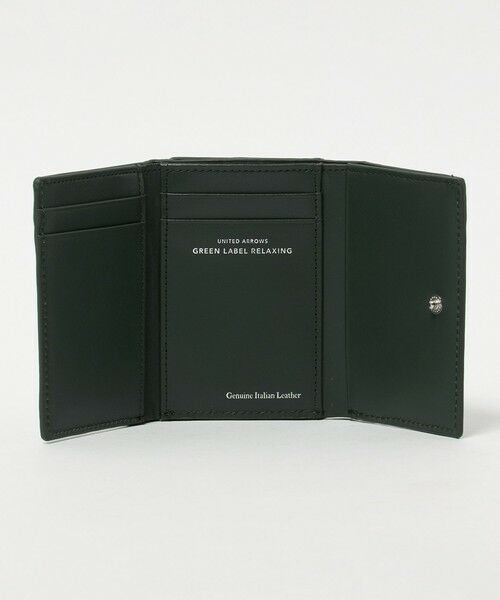green label relaxing / グリーンレーベル リラクシング 財布・コインケース・マネークリップ | GLR イタリアンレザー 3つ折り ミニウォレット 財布 | 詳細12