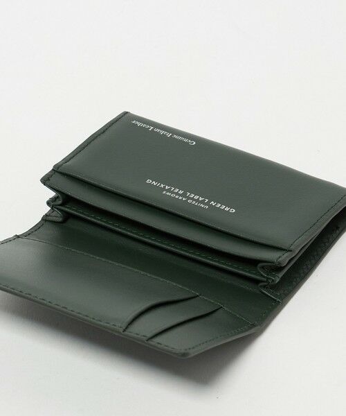 green label relaxing / グリーンレーベル リラクシング カードケース・名刺入れ・定期入れ | GLR イタリアンレザー カードケース 名刺入れ | 詳細5