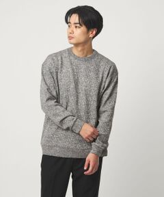 green label relaxing / グリーンレーベル リラクシング カットソー | メランジ ダブルフェイス クルーネック カットソー