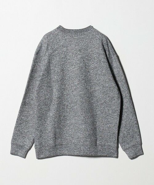 green label relaxing / グリーンレーベル リラクシング カットソー | メランジ ダブルフェイス クルーネック カットソー | 詳細3