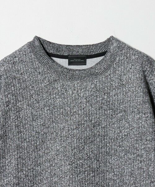 green label relaxing / グリーンレーベル リラクシング カットソー | メランジ ダブルフェイス クルーネック カットソー | 詳細4