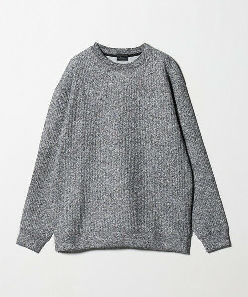 green label relaxing / グリーンレーベル リラクシング カットソー | メランジ ダブルフェイス クルーネック カットソー | 詳細2