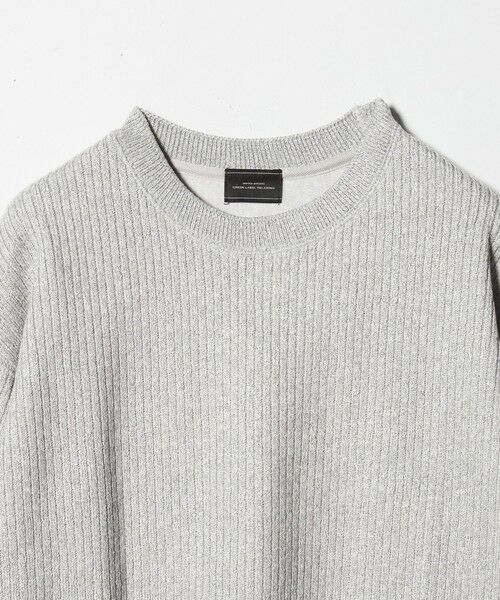 green label relaxing / グリーンレーベル リラクシング カットソー | メランジ ダブルフェイス クルーネック カットソー | 詳細18