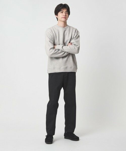 green label relaxing / グリーンレーベル リラクシング カットソー | メランジ ダブルフェイス クルーネック カットソー | 詳細12