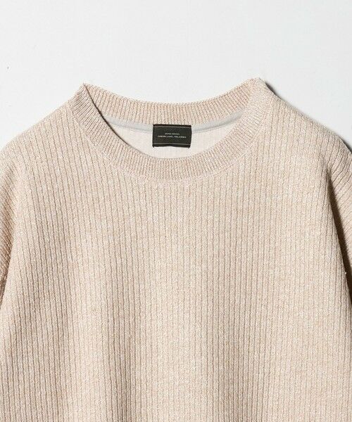 green label relaxing / グリーンレーベル リラクシング カットソー | メランジ ダブルフェイス クルーネック カットソー | 詳細23