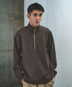 green label relaxing / グリーンレーベル リラクシング その他トップス | WONDER CLOTH ハーフジップ プルオーバー -ストレッチ-