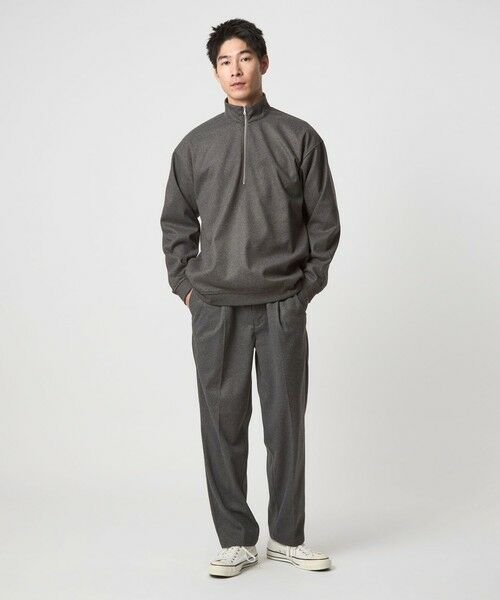 green label relaxing / グリーンレーベル リラクシング その他トップス | WONDER CLOTH ハーフジップ プルオーバー -ストレッチ- | 詳細3