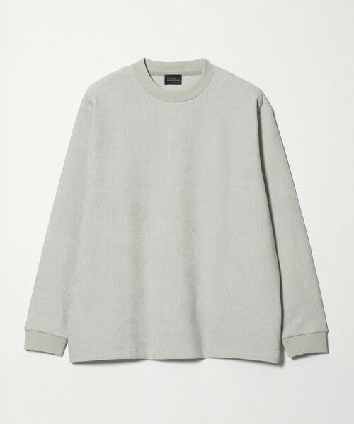 green label relaxing/グリーンレーベル リラクシング モール カノコ クルーネック カットソー LT. GRAY L green label relaxing/グリーンレーベル リラクシング モール カノコ クルーネック カットソー LT. GRAY L