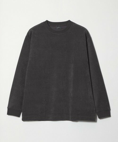 green label relaxing/グリーンレーベル リラクシング モール カノコ クルーネック カットソー DK. GRAY S green label relaxing/グリーンレーベル リラクシング モール カノコ クルーネック カットソー DK. GRAY S