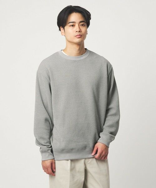 green label relaxing / グリーンレーベル リラクシング カットソー | ツイル モール クルーネック カットソー | 詳細9