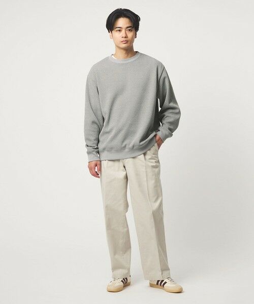 green label relaxing / グリーンレーベル リラクシング カットソー | ツイル モール クルーネック カットソー | 詳細10