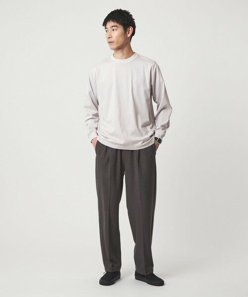 green label relaxing / グリーンレーベル リラクシング カットソー | アンチスタティック クルーネック Tシャツ -帯電防止- | 詳細11