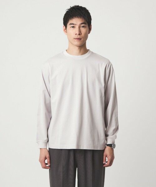 green label relaxing / グリーンレーベル リラクシング カットソー | アンチスタティック クルーネック Tシャツ -帯電防止- | 詳細12