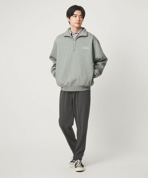 green label relaxing / グリーンレーベル リラクシング スウェット | 【別注】＜RUSSELL ATHLETIC＞GLR ハーフジップ スウェット | 詳細1