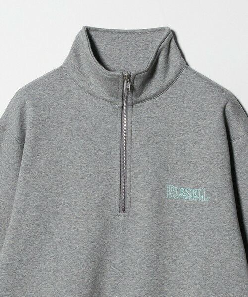 green label relaxing / グリーンレーベル リラクシング スウェット | 【別注】＜RUSSELL ATHLETIC＞GLR ハーフジップ スウェット | 詳細2
