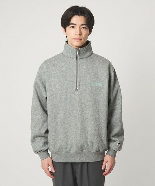 green label relaxing / グリーンレーベル リラクシング スウェット | 【別注】＜RUSSELL ATHLETIC＞GLR ハーフジップ スウェット | 詳細3