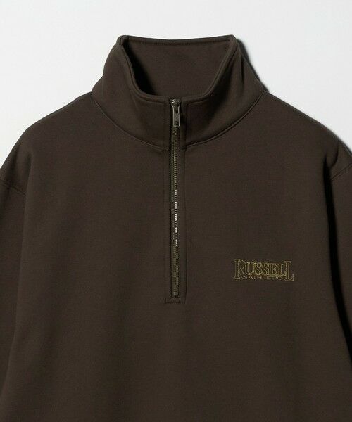green label relaxing / グリーンレーベル リラクシング スウェット | 【別注】＜RUSSELL ATHLETIC＞GLR ハーフジップ スウェット | 詳細17