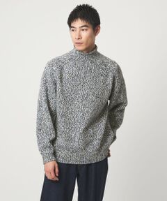 green label relaxing / グリーンレーベル リラクシング ニット・セーター | ミックス ヤーンローゲージ ロールネック ニット