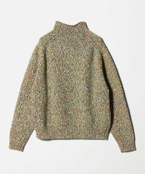 green label relaxing / グリーンレーベル リラクシング ニット・セーター | ミックス ヤーンローゲージ ロールネック ニット | 詳細5