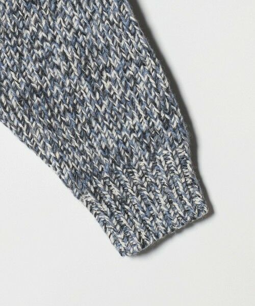 green label relaxing / グリーンレーベル リラクシング ニット・セーター | ミックス ヤーンローゲージ ロールネック ニット | 詳細15