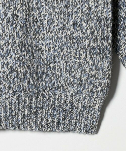 green label relaxing / グリーンレーベル リラクシング ニット・セーター | ミックス ヤーンローゲージ ロールネック ニット | 詳細16