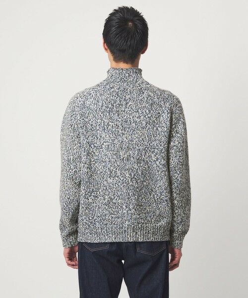 green label relaxing / グリーンレーベル リラクシング ニット・セーター | ミックス ヤーンローゲージ ロールネック ニット | 詳細11