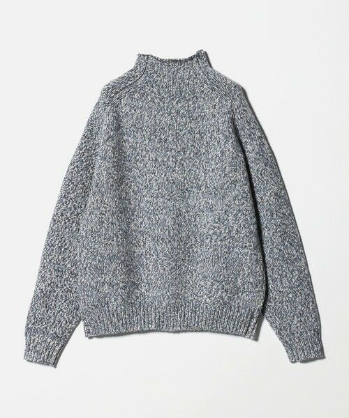 green label relaxing / グリーンレーベル リラクシング ニット・セーター | ミックス ヤーンローゲージ ロールネック ニット | 詳細13