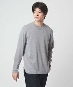 green label relaxing / グリーンレーベル リラクシング ニット・セーター | ウォッシャブル ウール ソウバリ クルーネック ニット