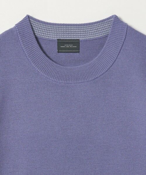 green label relaxing / グリーンレーベル リラクシング ニット・セーター | ウォッシャブル ウール ソウバリ クルーネック ニット | 詳細22
