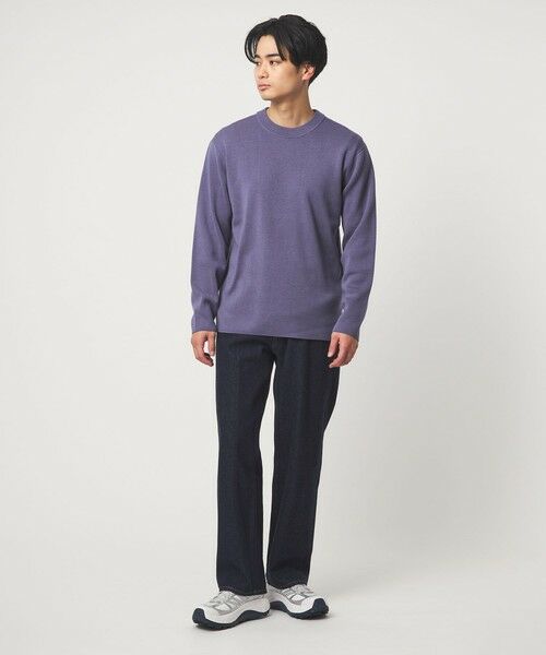 green label relaxing / グリーンレーベル リラクシング ニット・セーター | ウォッシャブル ウール ソウバリ クルーネック ニット | 詳細19
