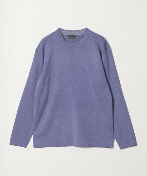 green label relaxing/グリーンレーベル リラクシング ウォッシャブル ウール ソウバリ クルーネック ニット LILAC M green label relaxing/グリーンレーベル リラクシング ウォッシャブル ウール ソウバリ クルーネック ニット LILAC M