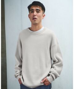 green label relaxing / グリーンレーベル リラクシング ニット・セーター | コットン スウェット クルーネック ニット