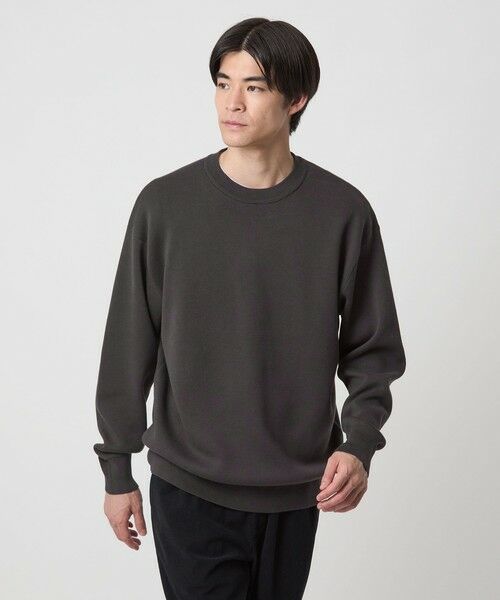 green label relaxing / グリーンレーベル リラクシング ニット・セーター | コットン スウェット クルーネック ニット | 詳細6