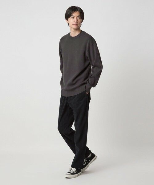 green label relaxing / グリーンレーベル リラクシング ニット・セーター | コットン スウェット クルーネック ニット | 詳細7