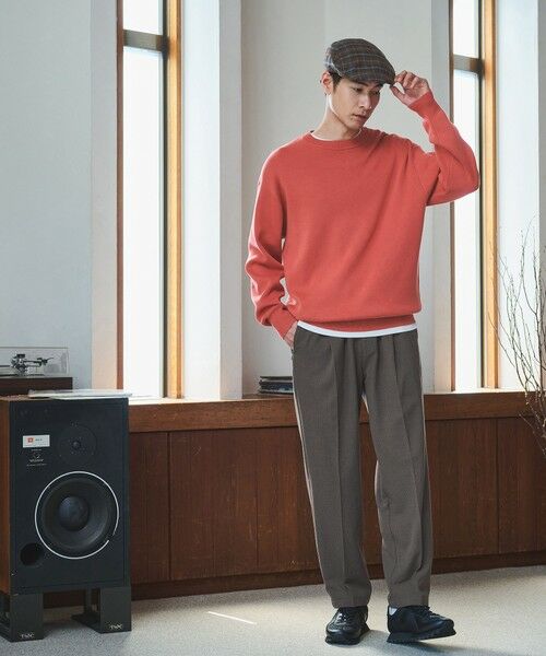 green label relaxing / グリーンレーベル リラクシング ニット・セーター | コットン スウェット クルーネック ニット | 詳細9