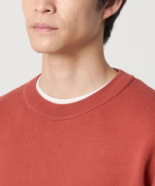 green label relaxing / グリーンレーベル リラクシング ニット・セーター | コットン スウェット クルーネック ニット | 詳細14