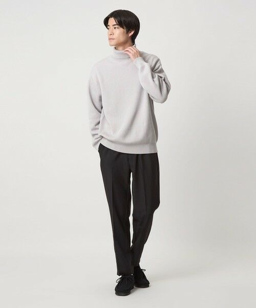 green label relaxing / グリーンレーベル リラクシング ニット・セーター | コットン アゼ タートル ネック ニット | 詳細5