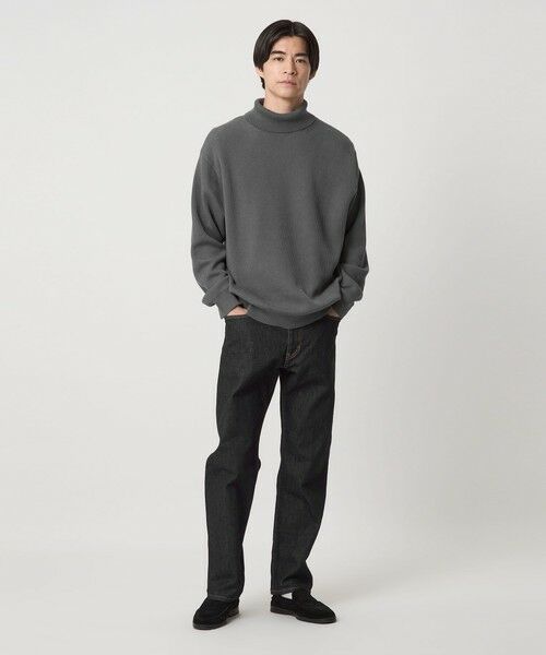 green label relaxing / グリーンレーベル リラクシング ニット・セーター | コットン アゼ タートル ネック ニット | 詳細9