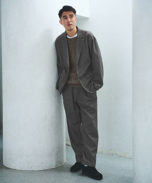 green label relaxing / グリーンレーベル リラクシング その他パンツ | WONDER CLOTH オルマイ ワイド イージーパンツ W3 -ストレッチ- | 詳細1