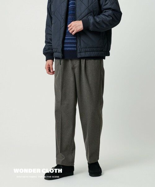 green label relaxing / グリーンレーベル リラクシング その他パンツ | WONDER CLOTH オルマイ ワイド イージーパンツ W3 -ストレッチ- | 詳細5