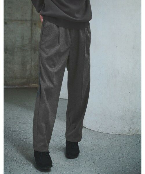 green label relaxing/グリーンレーベル リラクシング WONDER CLOTH オルマイ ワイド イージーパンツ W3 -ストレッチ- MD. GRAY L green label relaxing/グリーンレーベル リラクシング WONDER CLOTH オルマイ ワイド イージーパンツ W3 -ストレッチ- MD. GRAY L