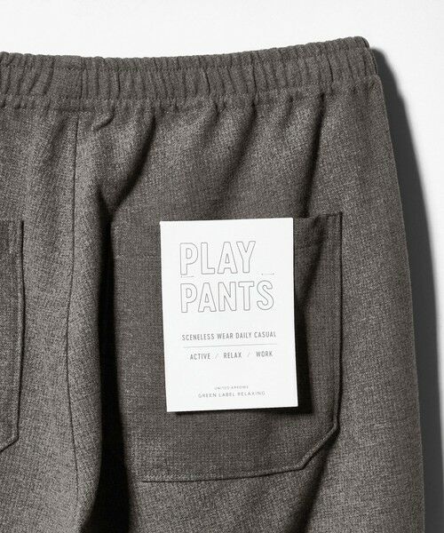green label relaxing / グリーンレーベル リラクシング その他パンツ | ストレッチ ブラッシュド PLAY—PANTS W2 イージーパンツ | 詳細10