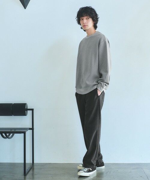 green label relaxing / グリーンレーベル リラクシング その他パンツ | ストレッチ ブラッシュド PLAY—PANTS W2 イージーパンツ | 詳細16